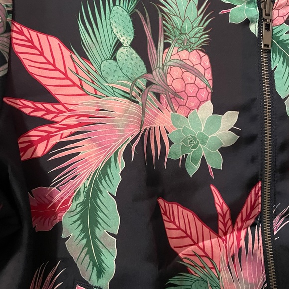 Reversible Satin Bomber Jacket - Picture 2 of 3